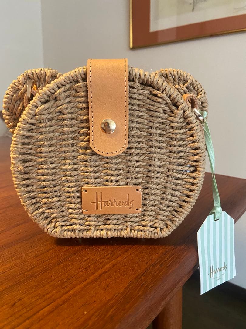 値下げ　Harrods クマ型かごバッグ