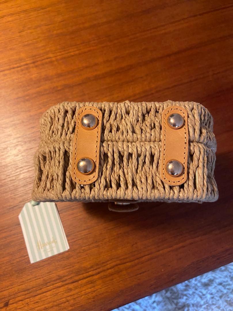 値下げ　Harrods クマ型かごバッグ