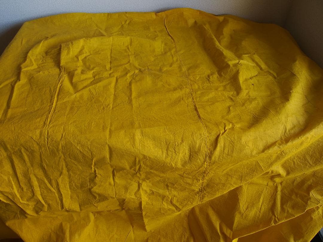 ニッティングレース ベッドカバー 209c×185c+縁飾り 間仕切り/K368