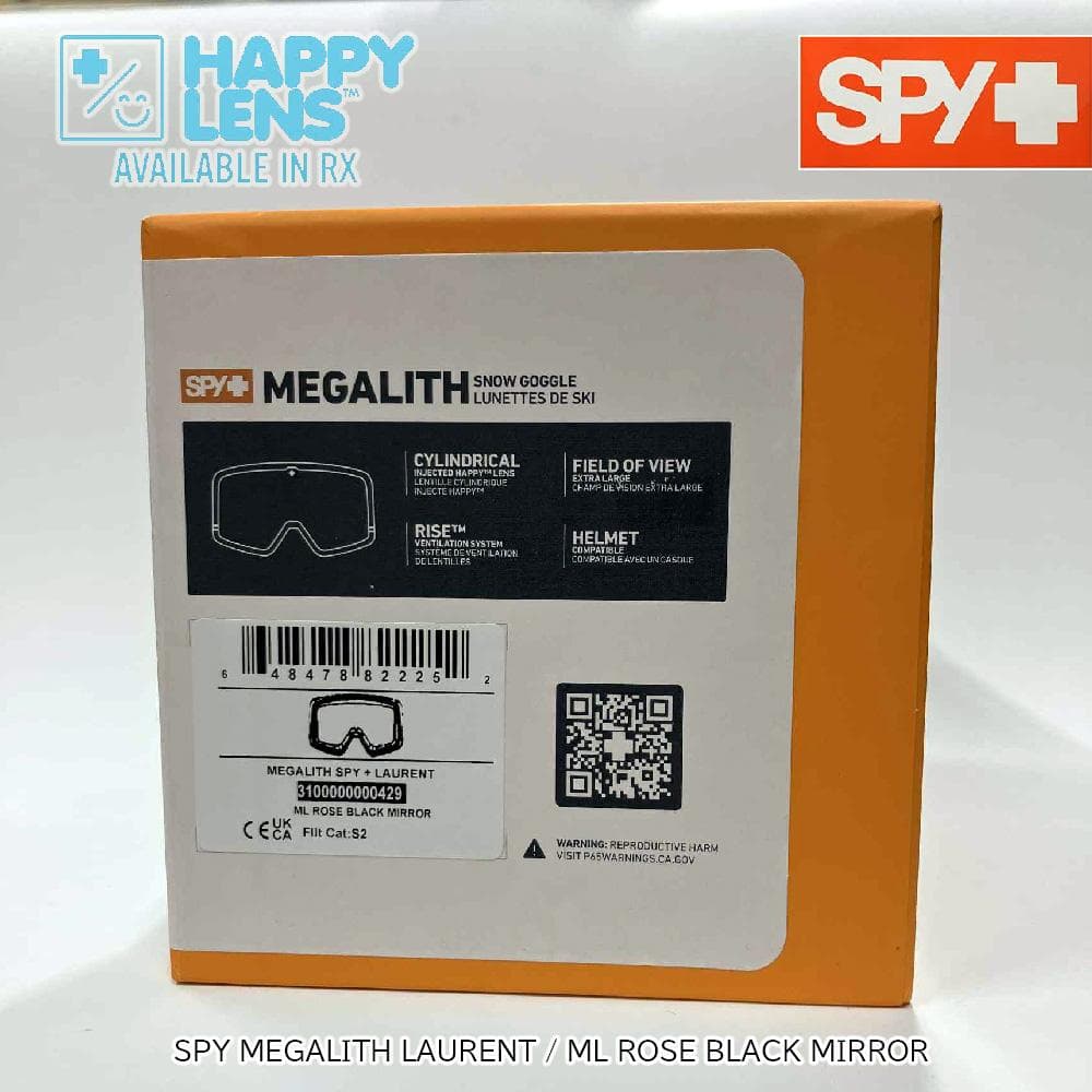 SPY MEGALITH LAURENT ゴーグル ML ROSE BLACK