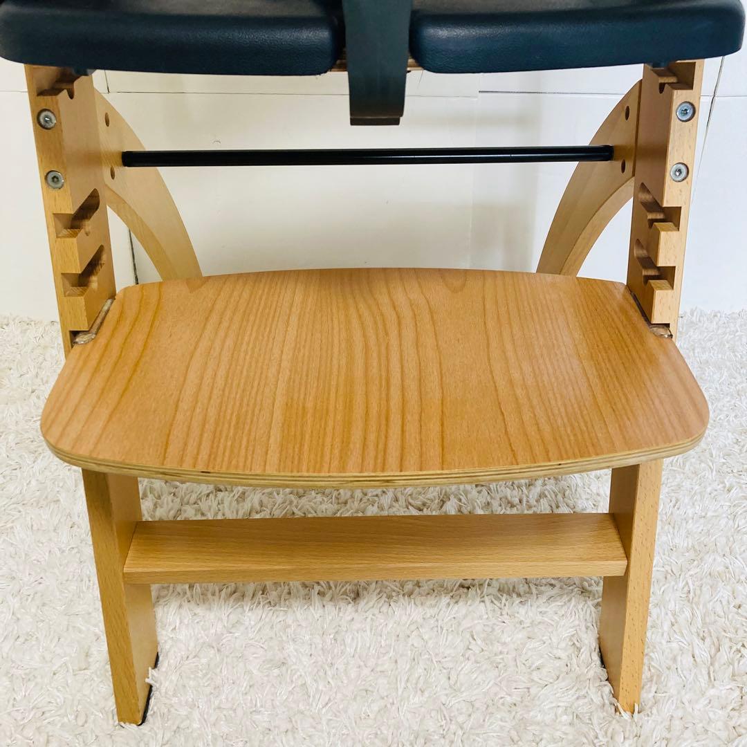 wari ビヨンドジュニア　木製　ベビーチェア　ガード　テーブル付き