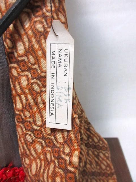 『インドネシア伝統的人形劇 ワヤン・ゴレ』 操り中古人形７体 アンティーク人形