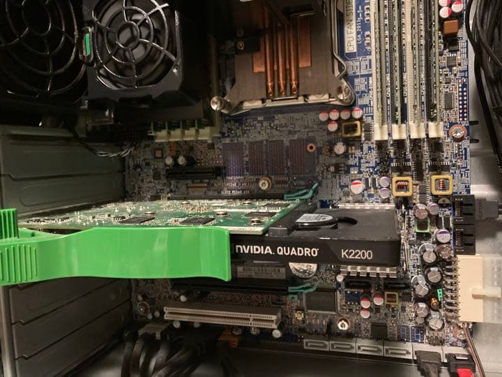 クリエータ用QuadK2200 E5-1650v2 64G SSD+ off21