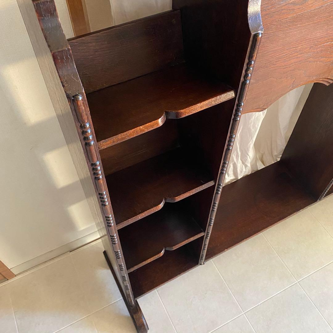 英国　イギリス家具　アンティーク　ライティングビューロー　ブックデスク　北欧　机