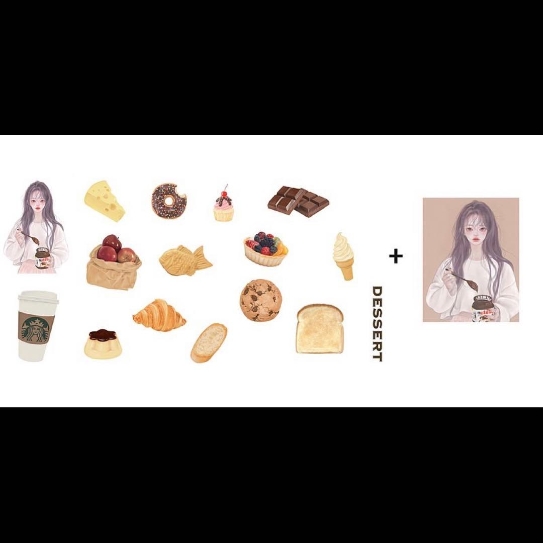 ▶︎import/CHIUさまステッカーパック/デザート