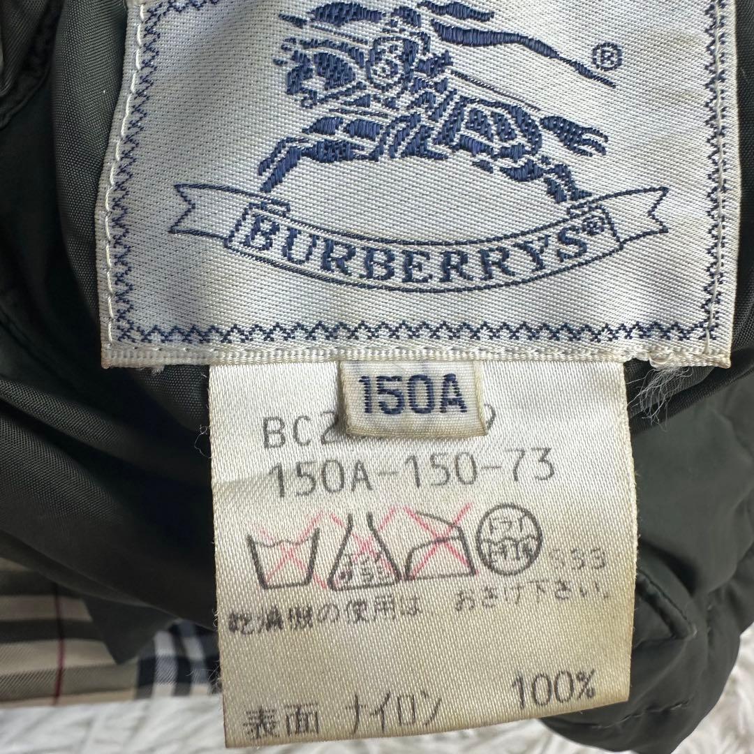 凪 様用美品 バーバリー オリーブグリーン ダウンジャケット ノバチェック柄