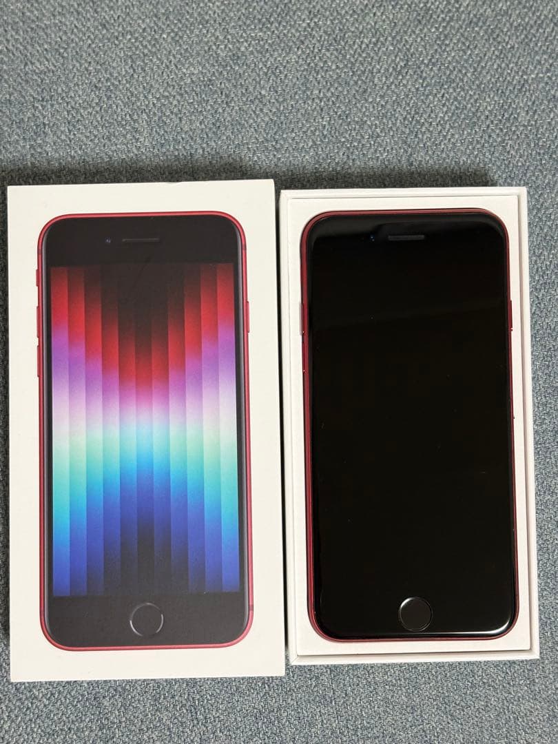 iPhone SE 第3世代64GB PRODUCT(RED) 美品付属品完備