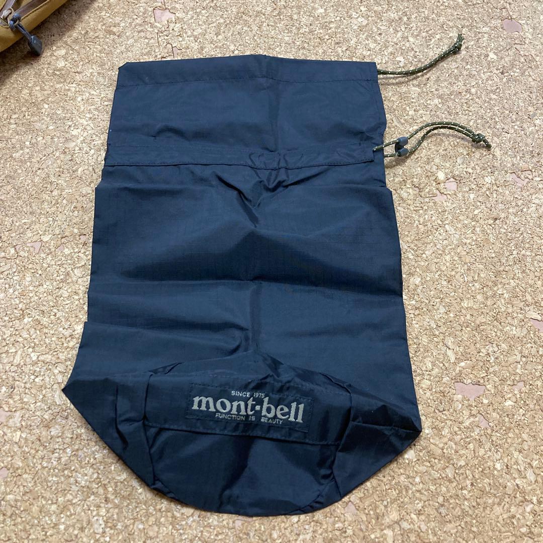 【美品】モンベル mont-bell モンベル パウダーホップM-Sメンズ茶