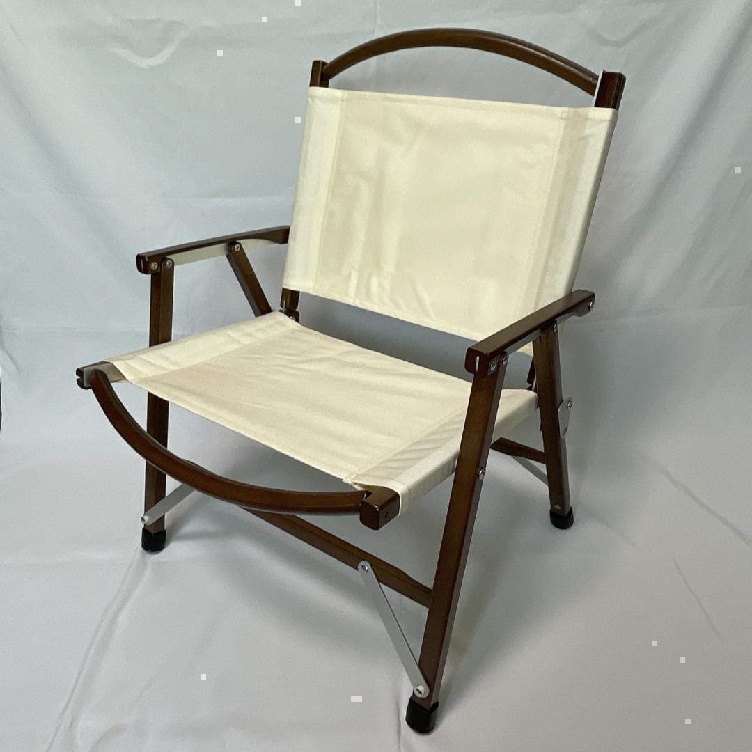 【2個セット】カーミットチェア 同規格品 オフホワイトウォールナット カーミット