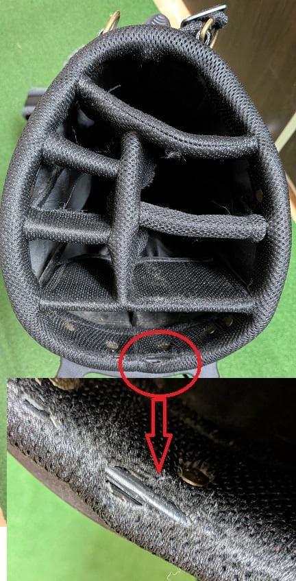 19golf デニムキャディバッグ　デニム素材　スタンドキャディバッグ