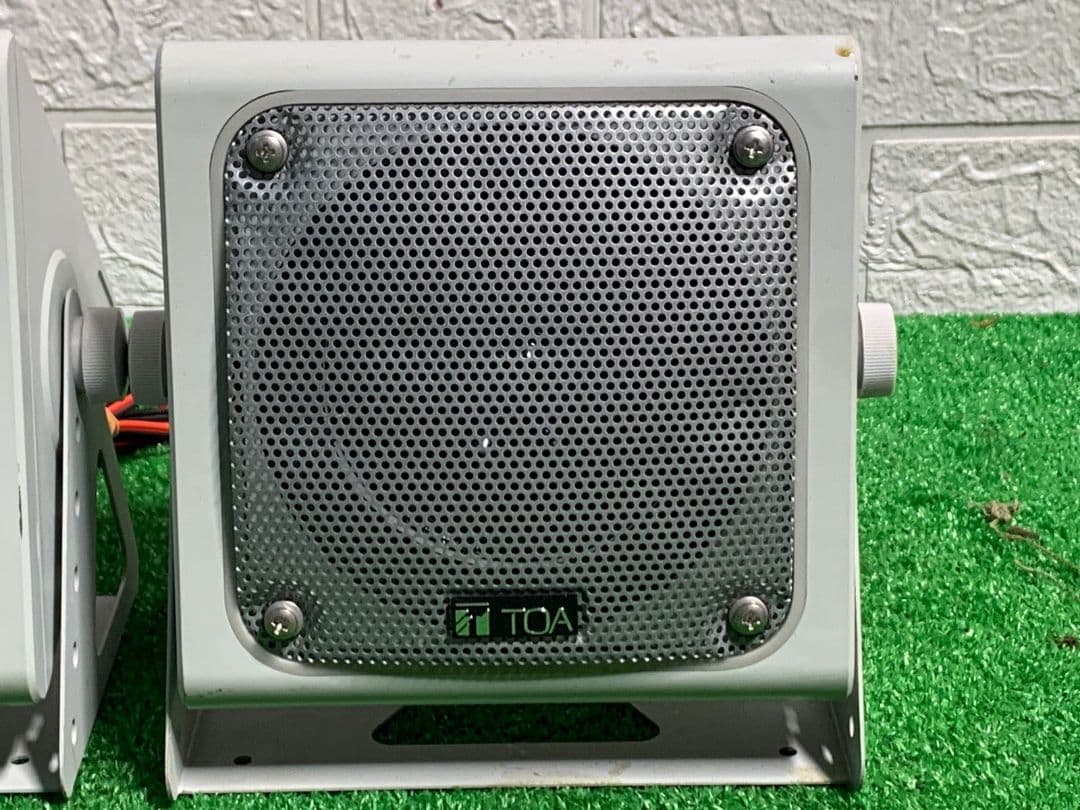 TOA スピーカーブラケット付き BS-4W 2個セット ホワイト