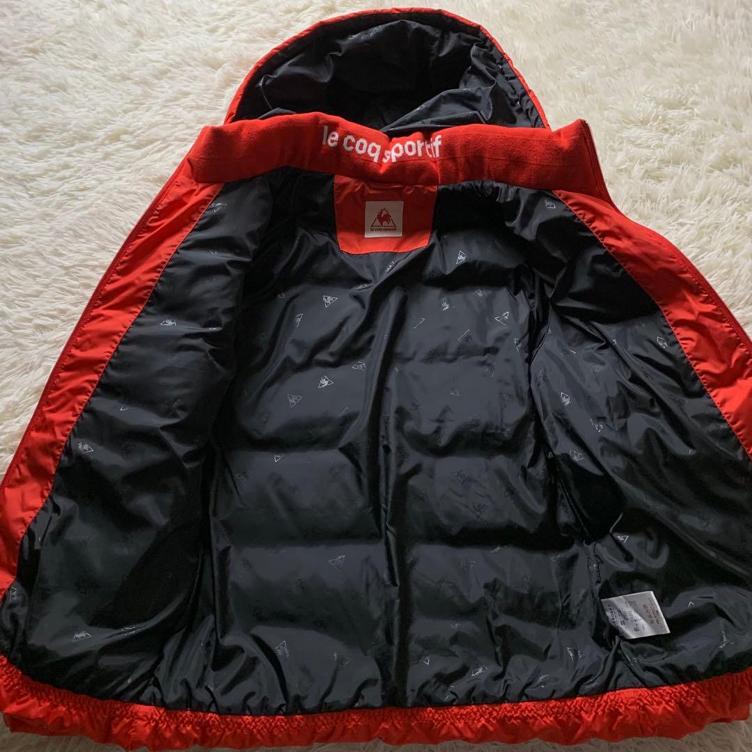 s*7様 極美品■ le coq sporti ダウンジャケット オレンジ Oサ