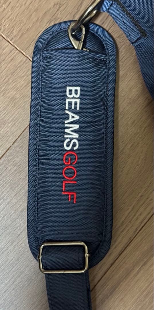 BEAMS GOLF：ゴルフバッグ／ネイビー