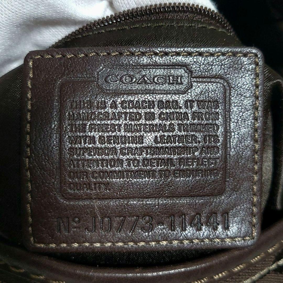 COACH　ワンショルダーバッグ ソーホー シグネチャー ブリーカー 11441