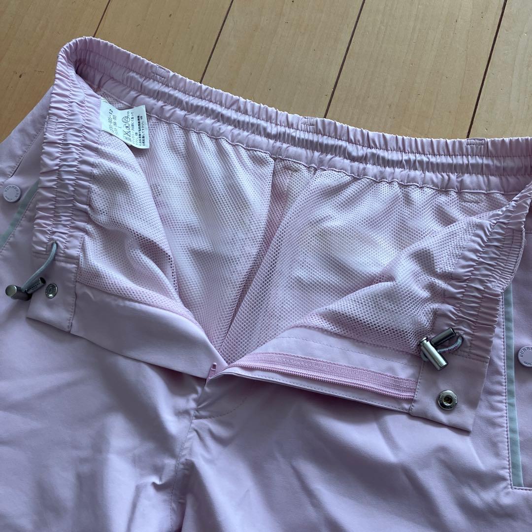BURBERRYGOLFバーバリーゴルフ　セットアップ　レインウェア　ピンク　L