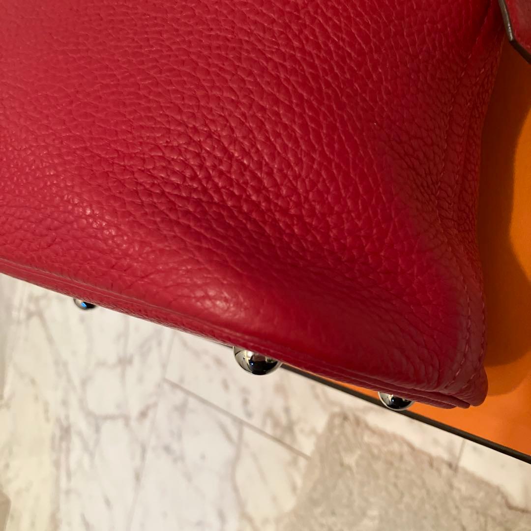 エルメス❣️ボリード31❣️トリヨン ルージュ❣️自宅保管納得の美品❣️可愛い