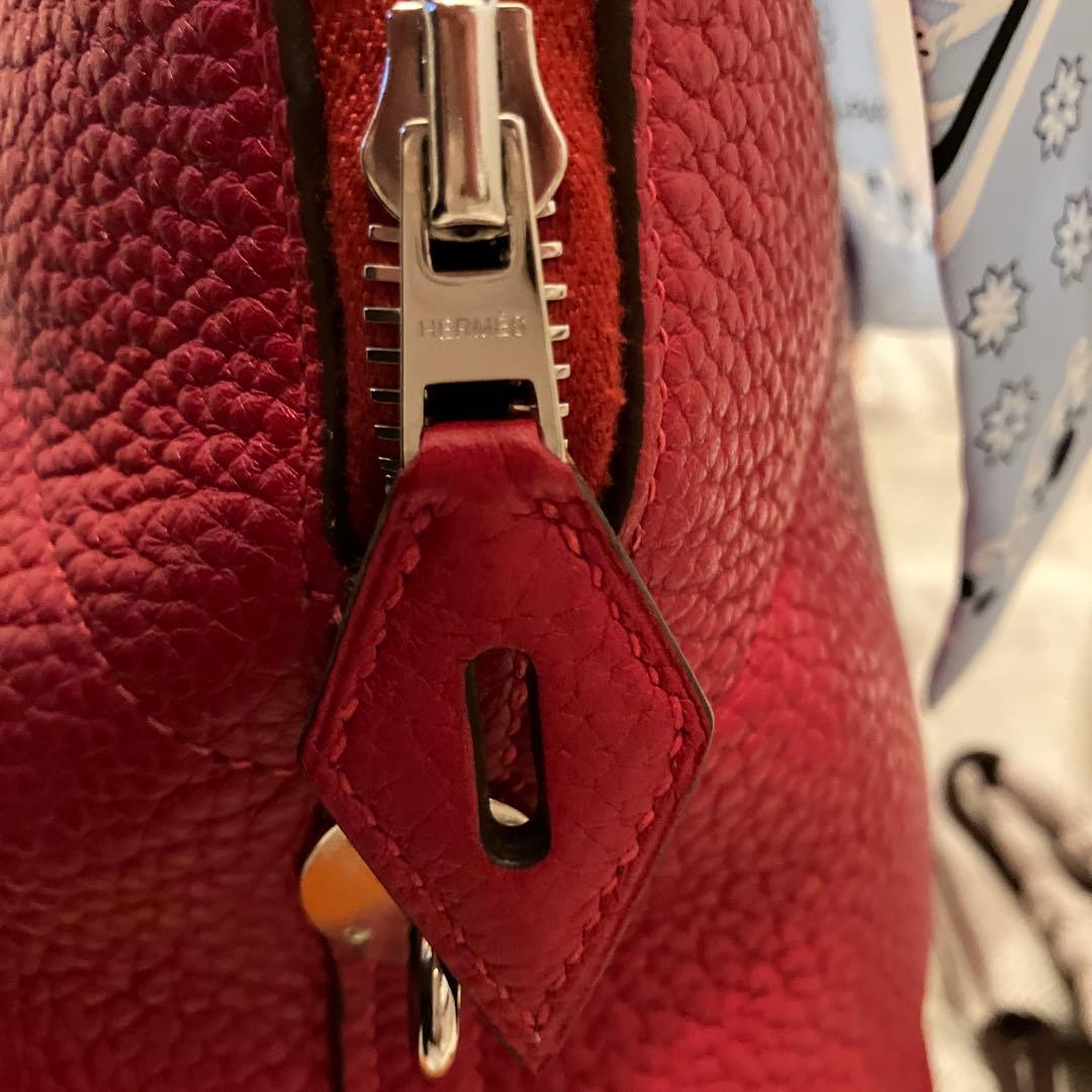 エルメス❣️ボリード31❣️トリヨン ルージュ❣️自宅保管納得の美品❣️可愛い