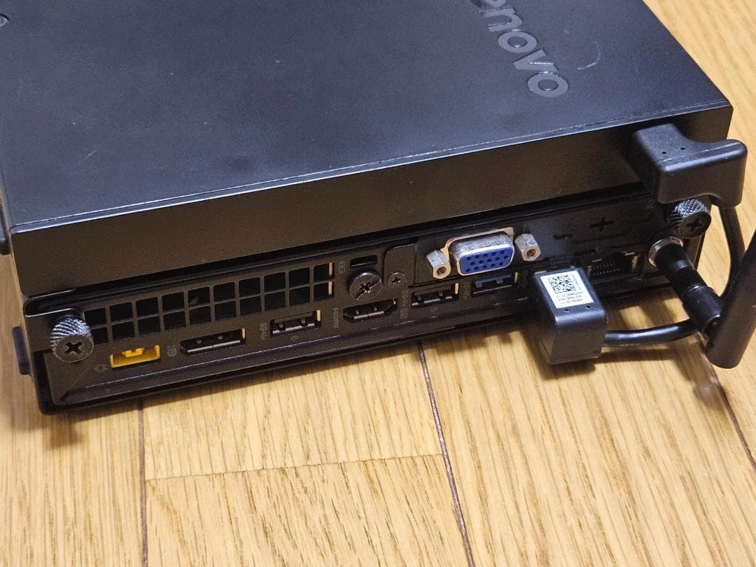 ミニPC Lenovo ThinkCentre Tiny M920q 16GB/256GB