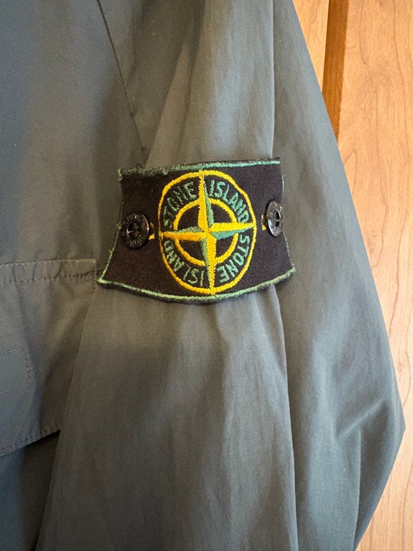 Stone  ナイロンジャケット グリーングレー