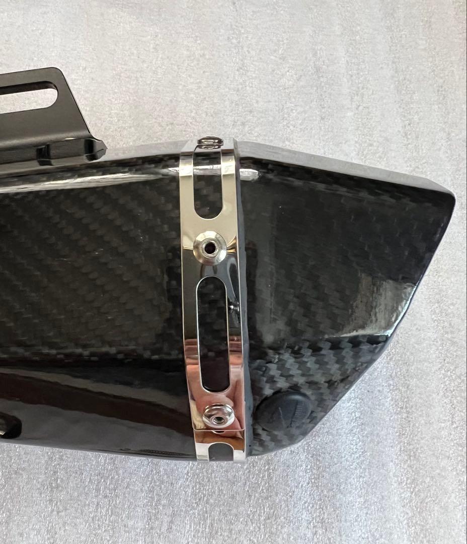 m*o様 ほぼ新品　60.5サイレンサー　ヘキサゴンマフラー　50.8変換アダプ