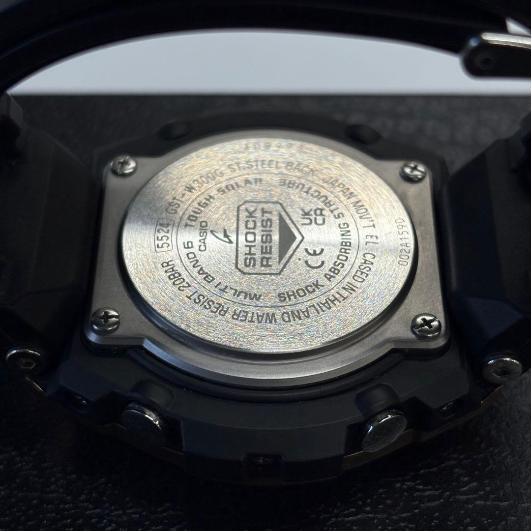 ◎G-SHOCK G-STEEL GST-W300G-1A9JF 稼働品