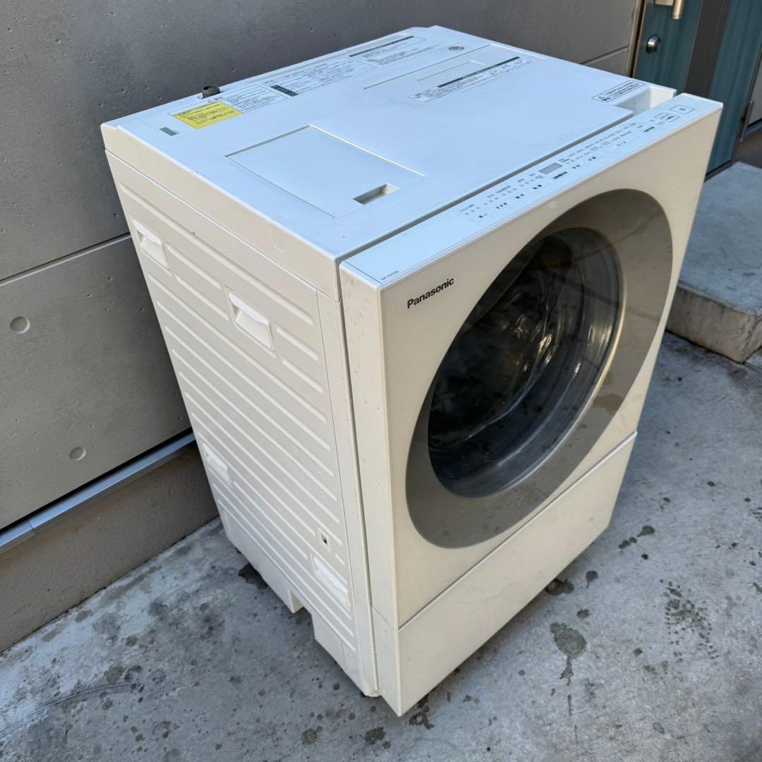 12★2018年製★パナソニック　ドラム式洗濯機　7KG 熱乾燥　キューブル