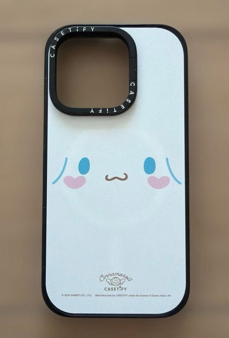 iPhoneアクセサリー CASETIFY Cinnamoroll Face iPhone 15pro