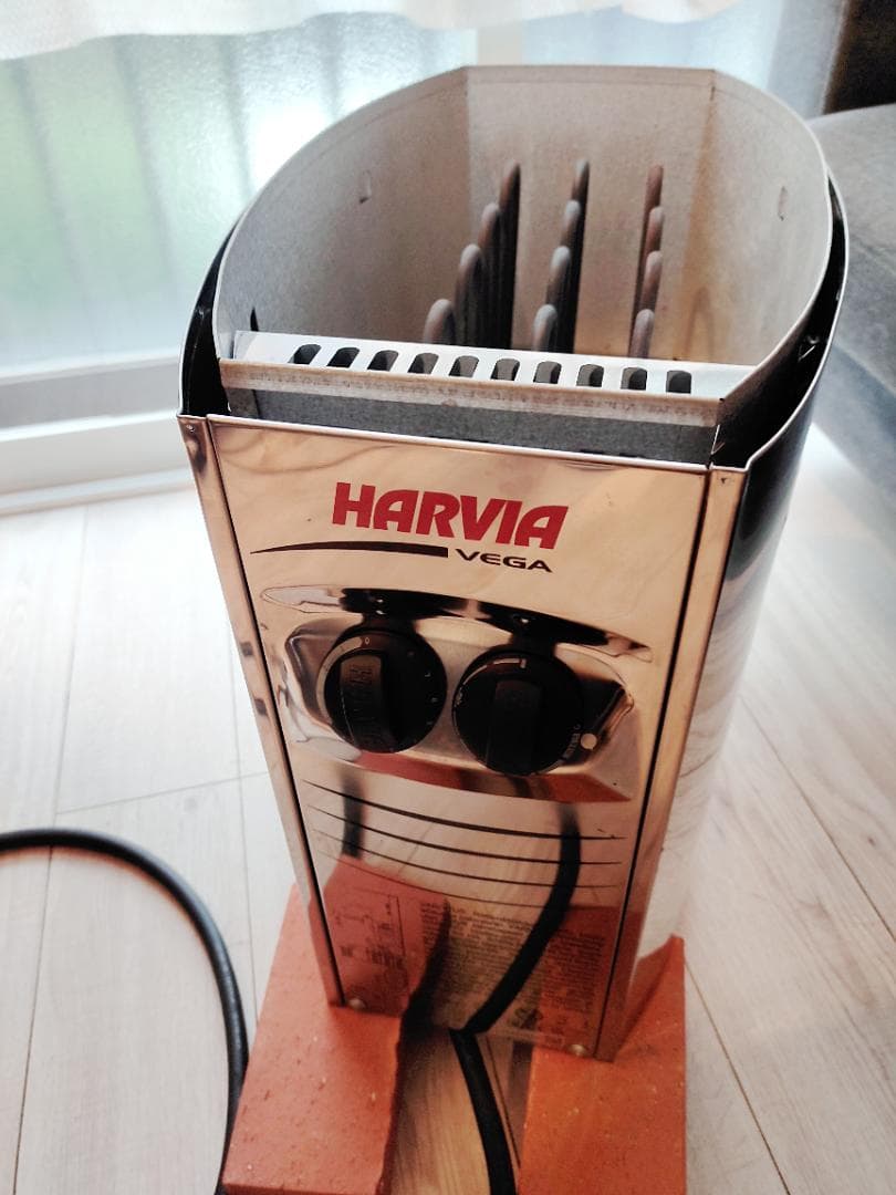 【中古ジャンク】HARVIA200VサウナストーブVEGA　BC60 6.0kw