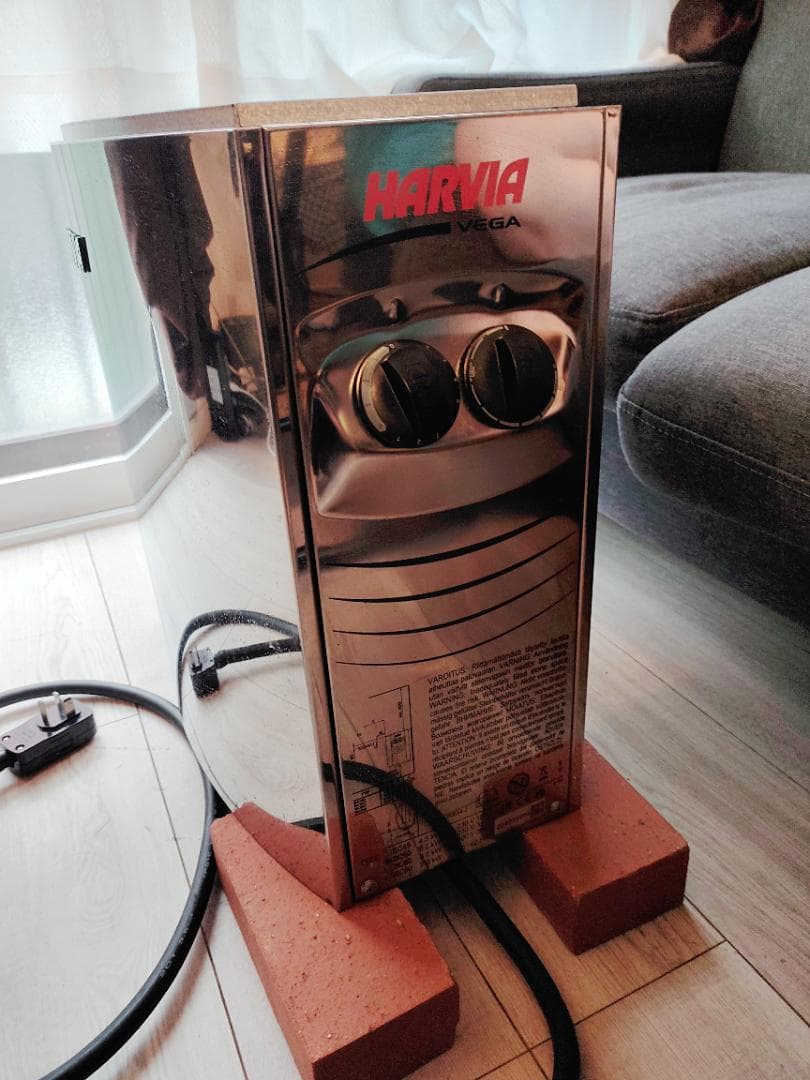 【中古ジャンク】HARVIA200VサウナストーブVEGA　BC60 6.0kw