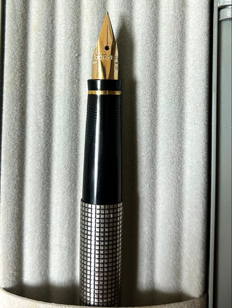 PARKER シズレ　万年筆　ボールペン　スターリングシルバー2本セット　美品！