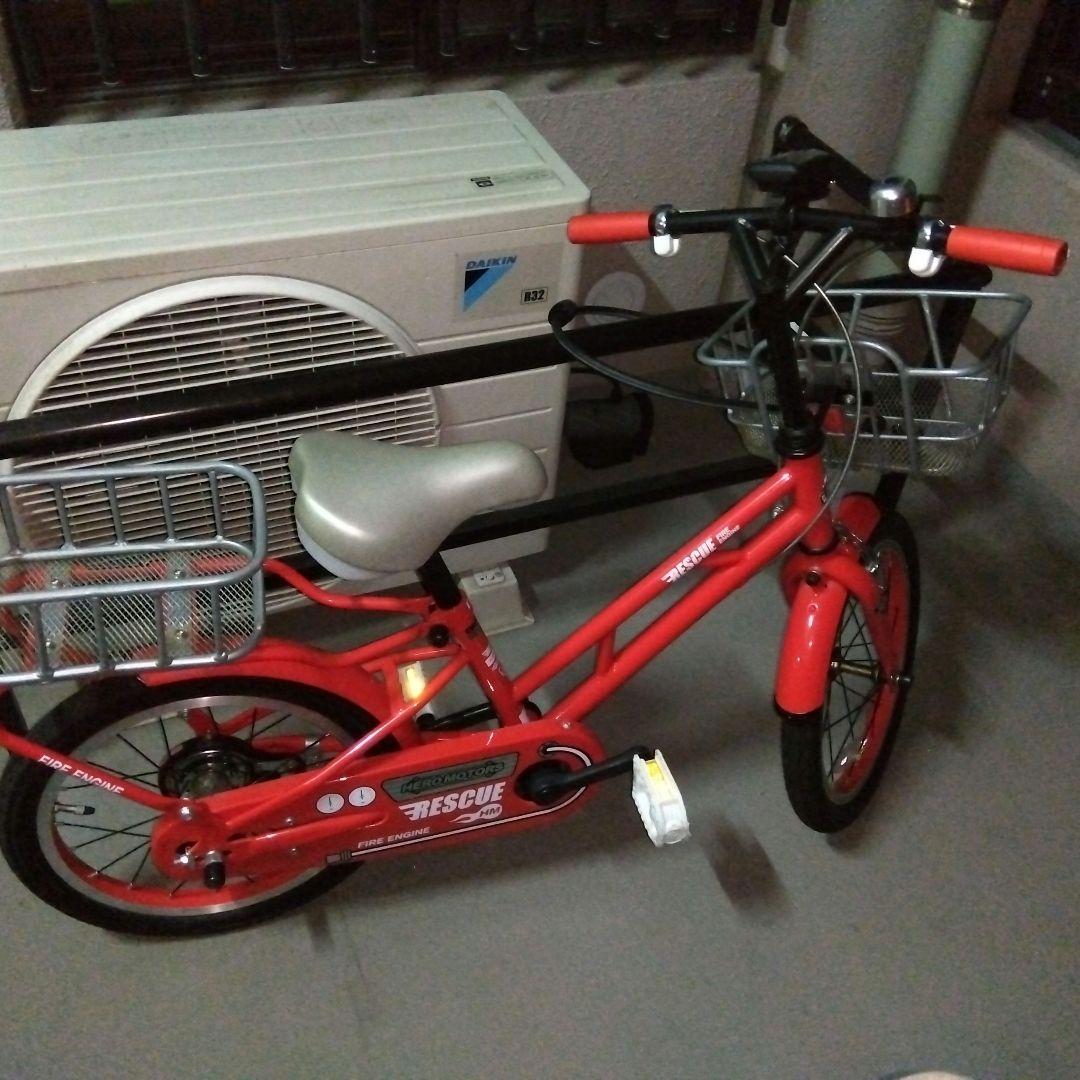 あさひ　はしご車モデル　子ども自転車16型★12/15まで★