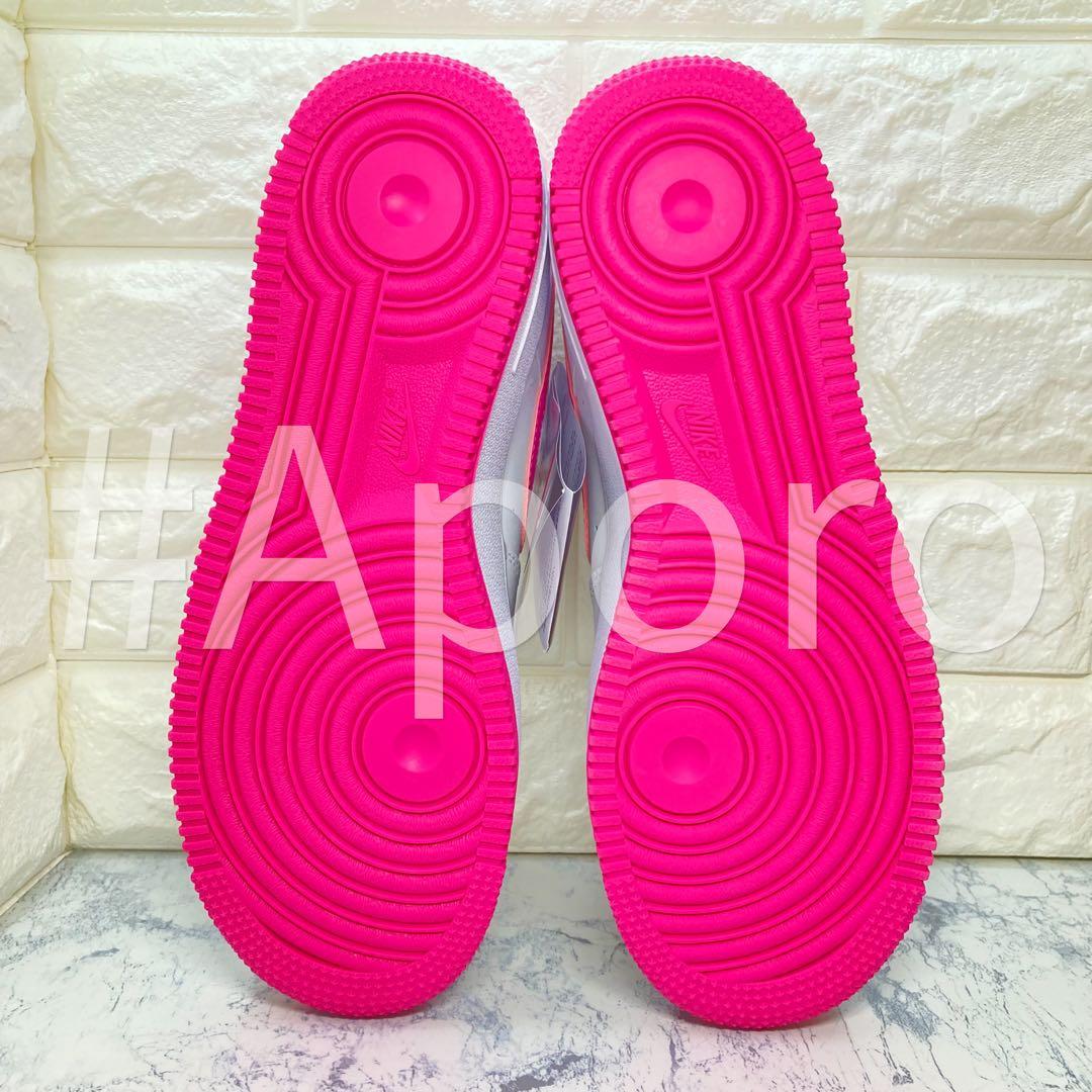 NIKE ナイキ AIR FORCE 1 エアフォース1 シルバーピンク23.5