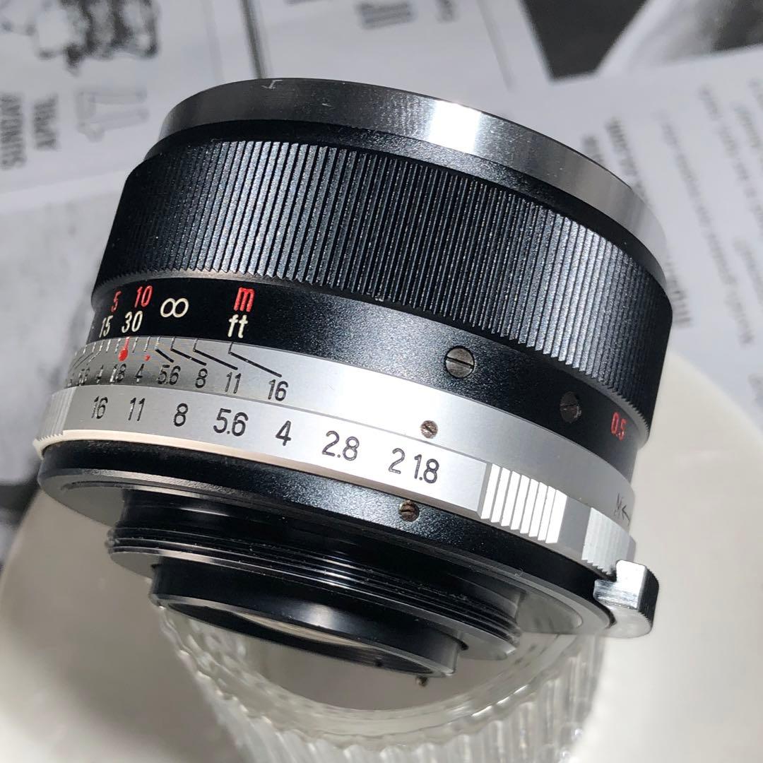 MAMIYA 55mm f1.8 m42マウント