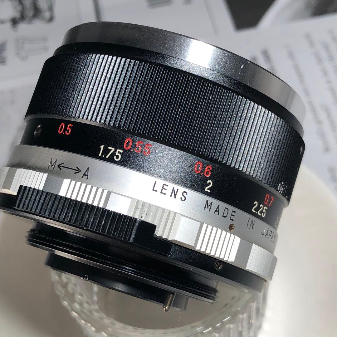 MAMIYA 55mm f1.8 m42マウント