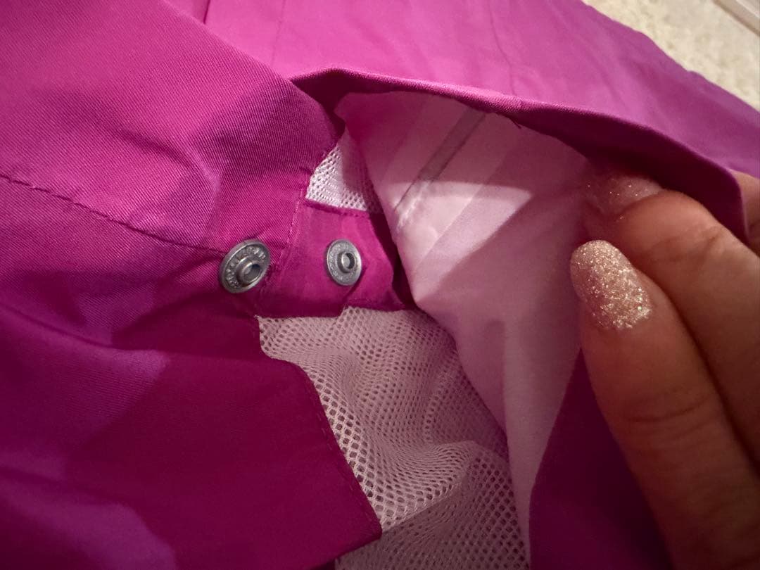 新品未使用PUMA レディース レインスーツ Oサイズ パープルセット