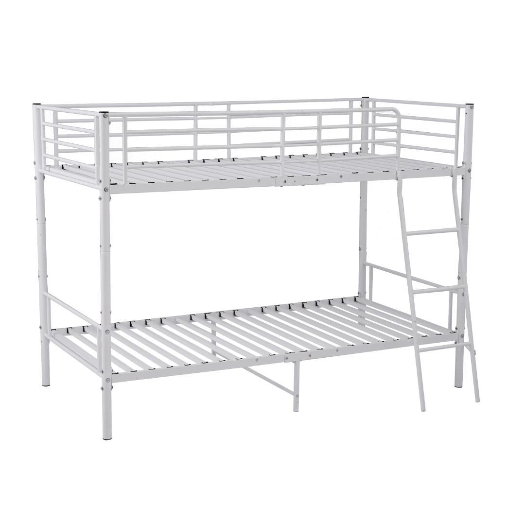 先行予約販売中！二段ベッド　ロフトベッド（S）社員寮 学生寮 WHITE