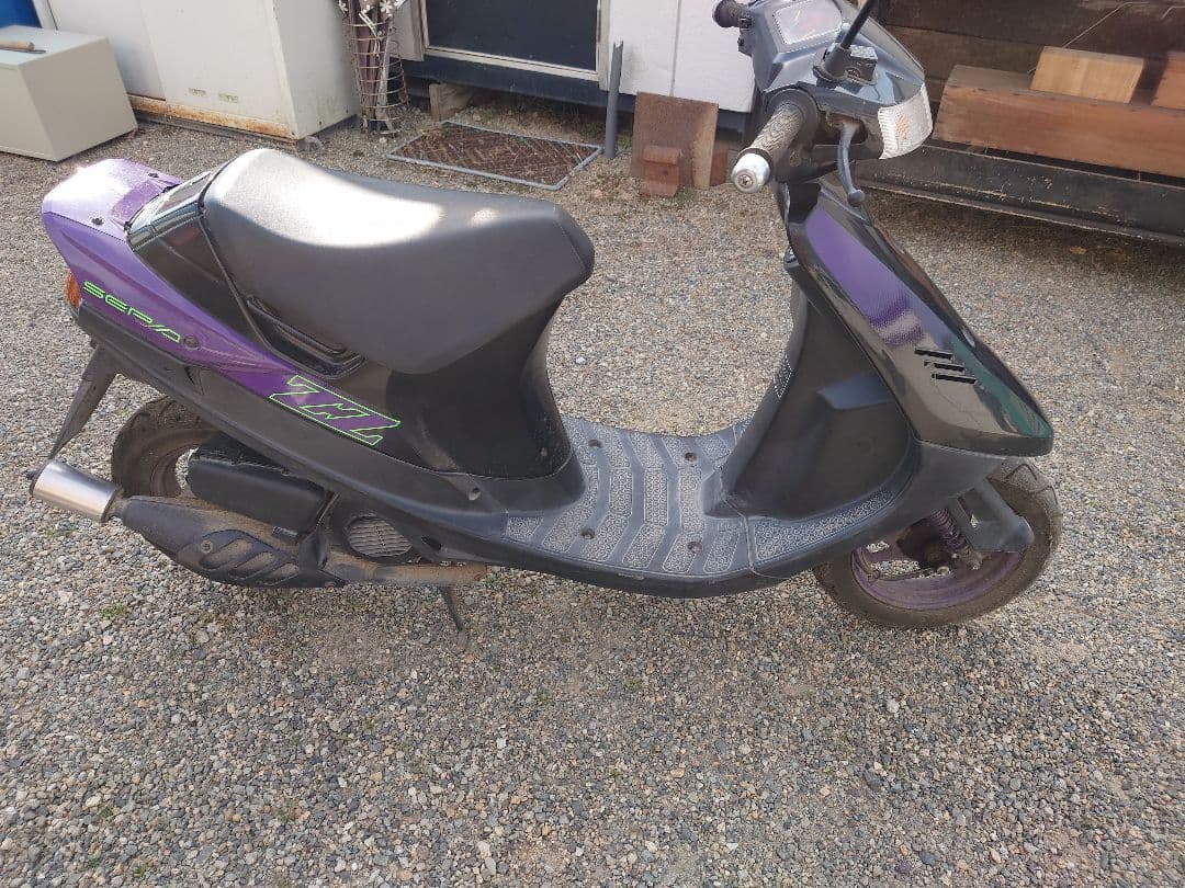 セピアZZ 不動車 ジャンク 部品取り スズキ 直接可能　姫路市 原付