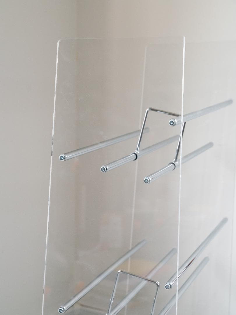 Lumiere/ルミエル アクリル ブックシェルフ 本棚 スペースエイジ モダン