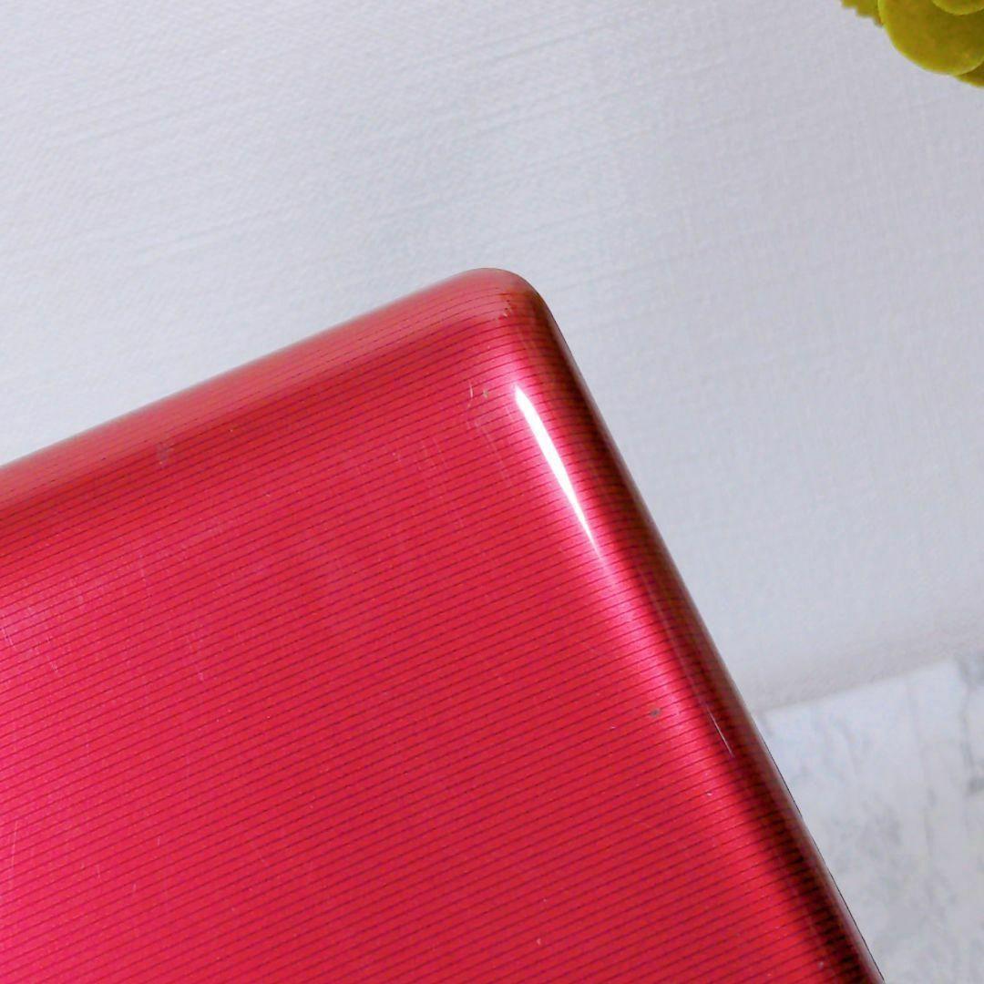 JT31 可愛い赤✨ノートパソコン Windows11 カメラ付きPC SSD