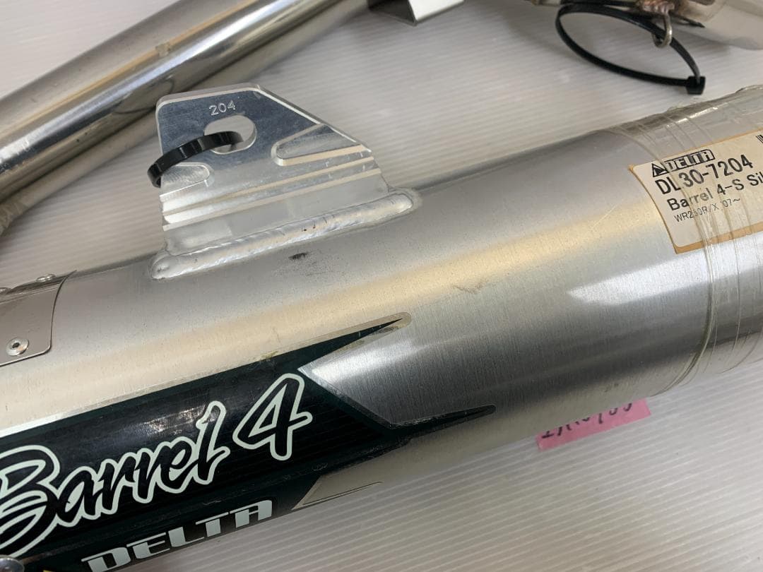 DELTA サイレンサーマフラー バレル4S WR250R 25110733