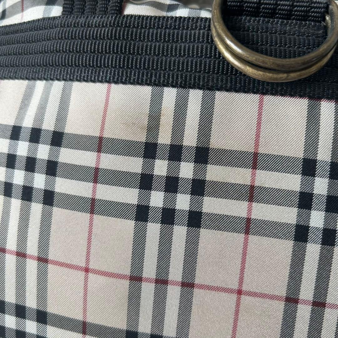 希少✨バーバリー ノバチェック ハンドバッグ 3way仕様 A4収納可 軽量