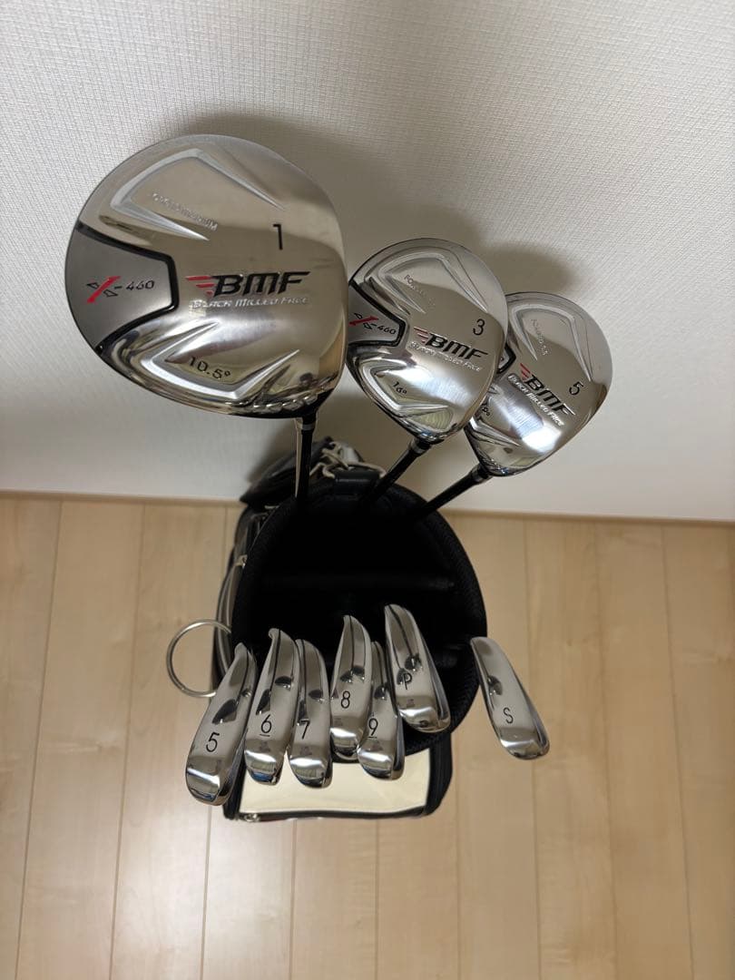 BMF ブラックミルフィーユ キャディーバッグとクラブセット