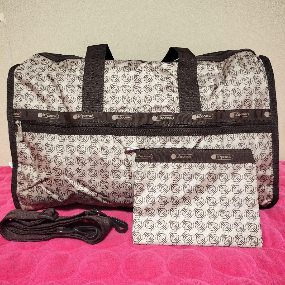 ボストンバッグ　レスポートサック ショルダー　ポーチ付