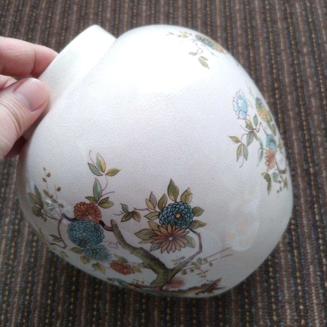 メイソンズ　花鳥文様　大型ティーキャニスター／クッキージャー