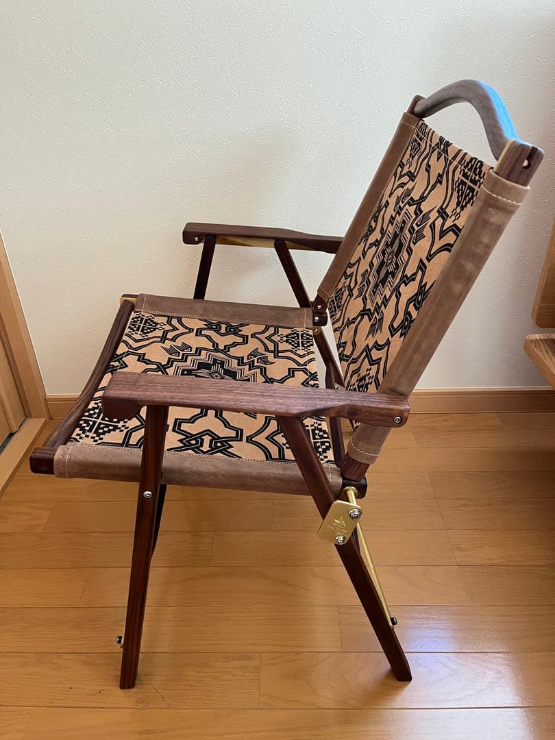 新品GARAKUDAダークブラウン YURAチェアKamping BigTote