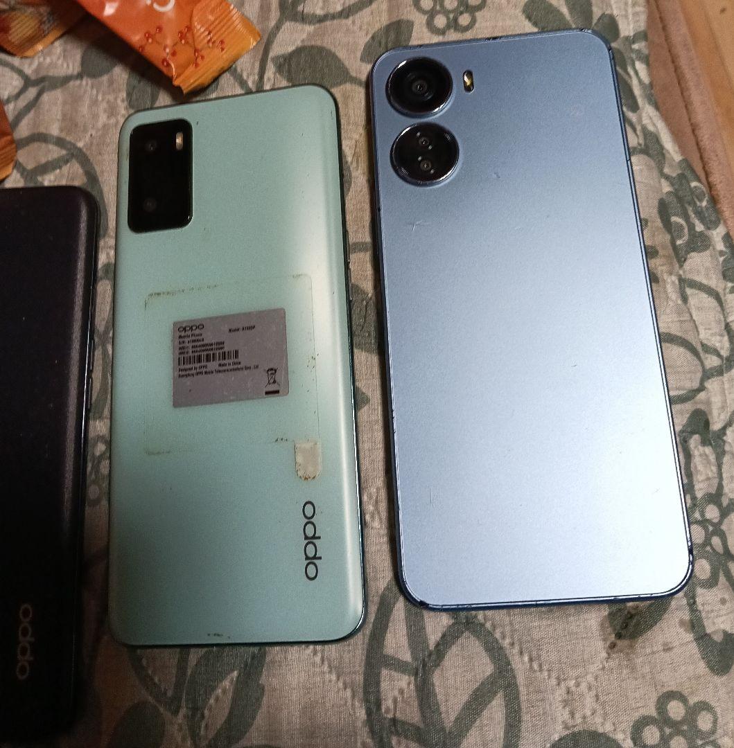 OPPO スマートフォン 本体 ライトブルー　購入者に特典あり今週限定