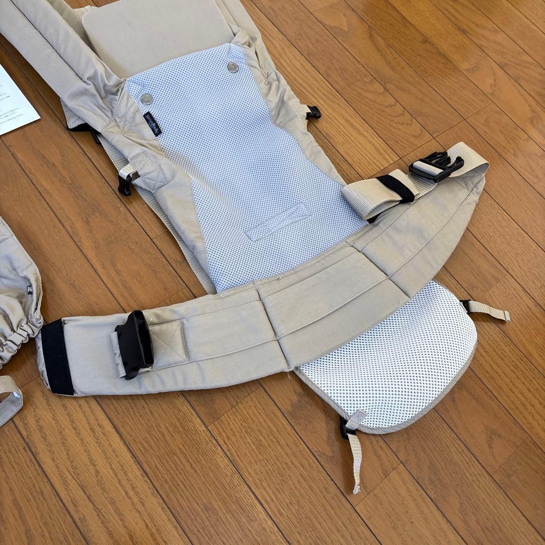 【美品】ベビーキャリー おんぶ紐 だっこ紐 ファムキャリー ベージュ