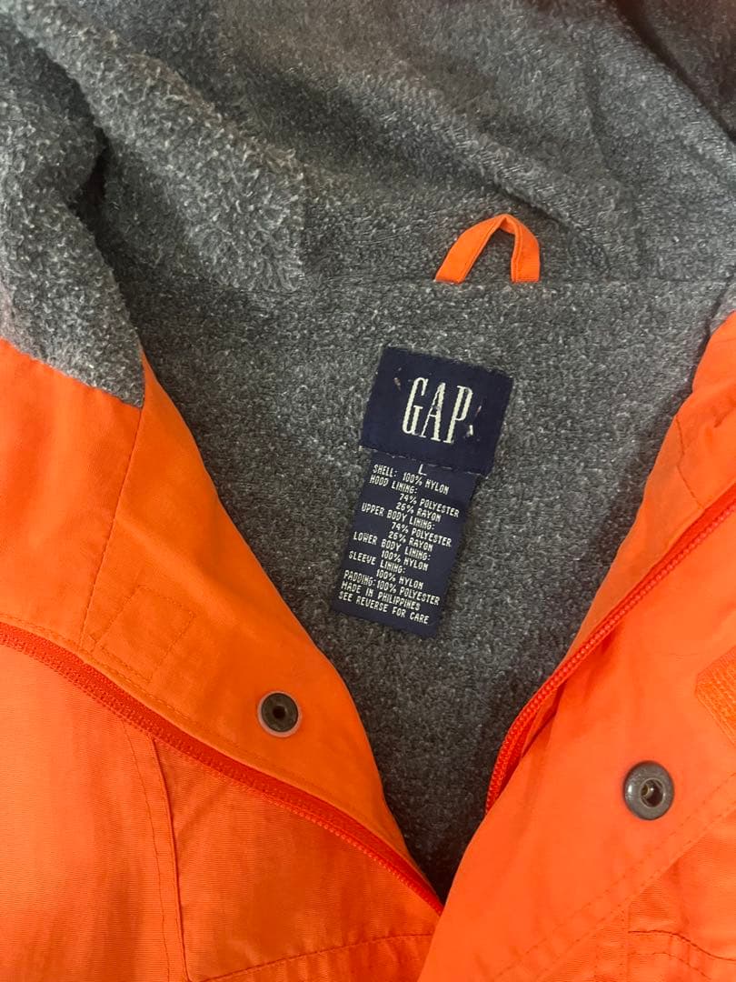 OLD GAP アノラックパーカー　オレンジ