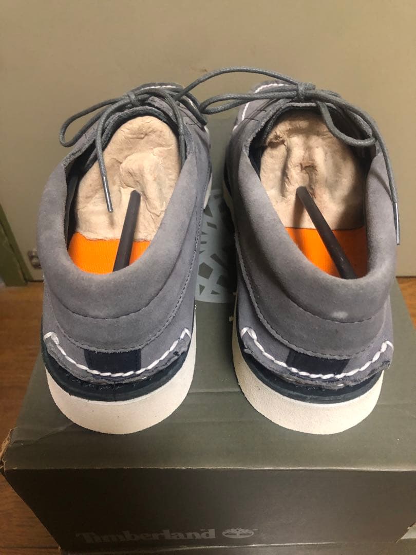 ティンバーランド　モカシン　デッキシューズ　ヌバック