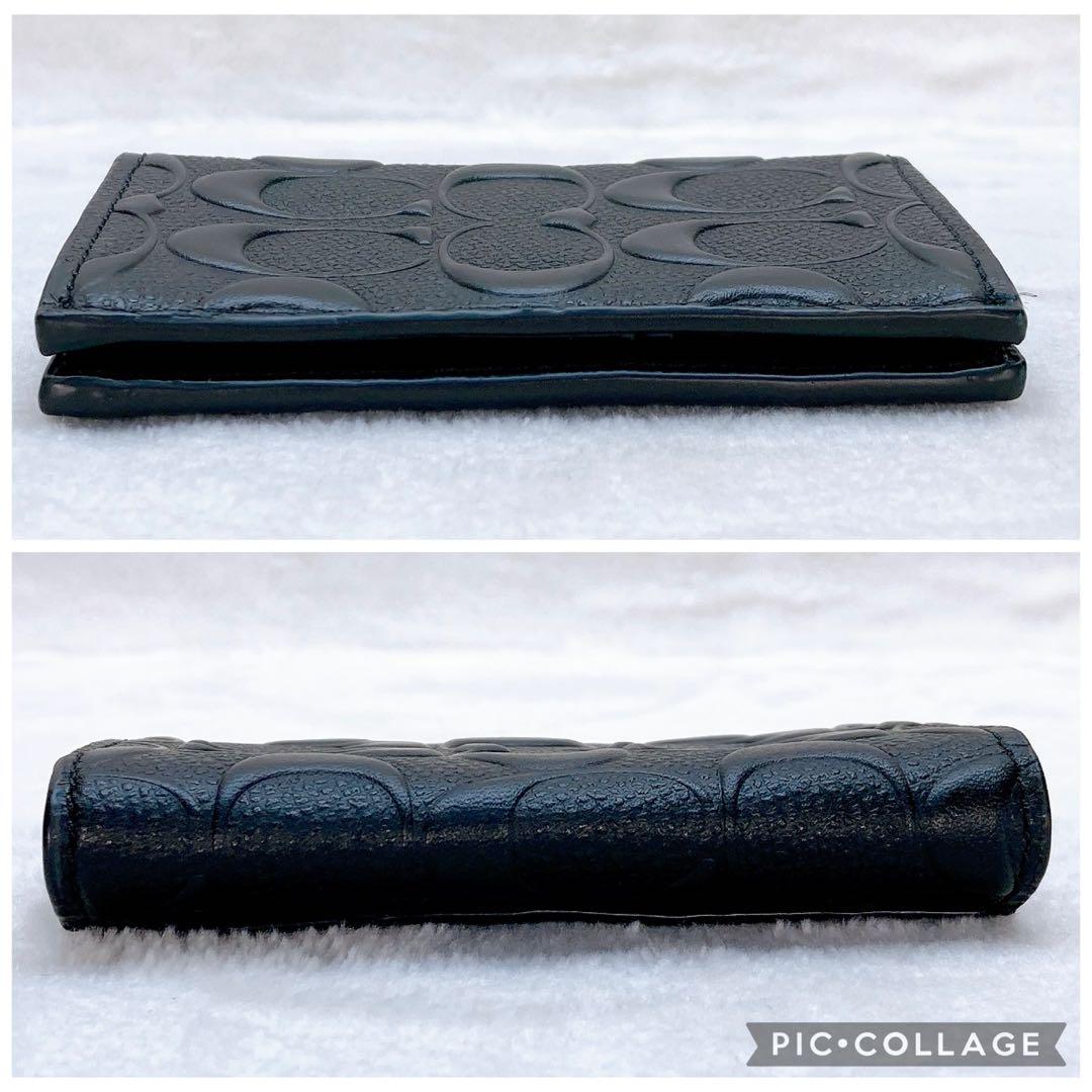 ✨未使用✨COACH コーチ カードケース シグネチャー 名刺入れ ブラック